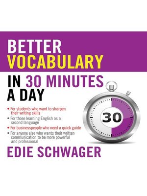cover image of Better Vocabulary in 30 Minutes a Day